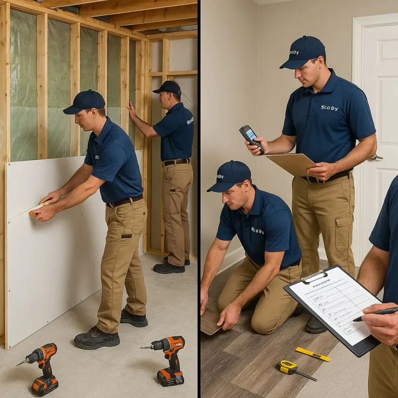 Repairs and Reconstruction process in Monona, WI